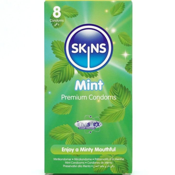 SKINS - MINT PREMIUM CONDOMS PACK 8 - D-244405