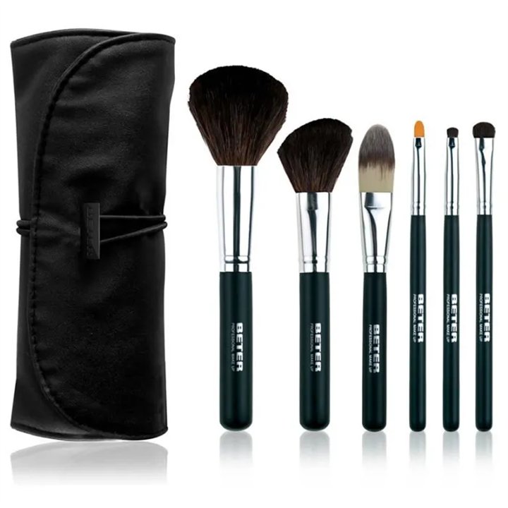 Beter Professional Make Up Kit 6 Brushes - unisex - Teknashop Ltd