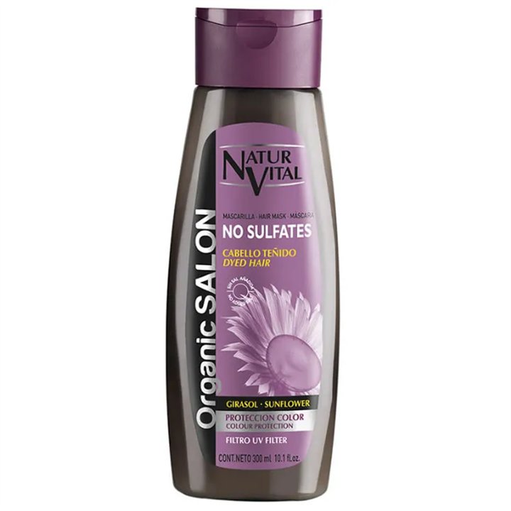 Naturvital Organic Salon Dyed Hair Mask 300ml - unisex - Teknashop Ltd