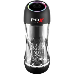 PDX ELITE - STROKER VIEWTUBE PRO VIBRATOR TRANSPARENT - D-236582