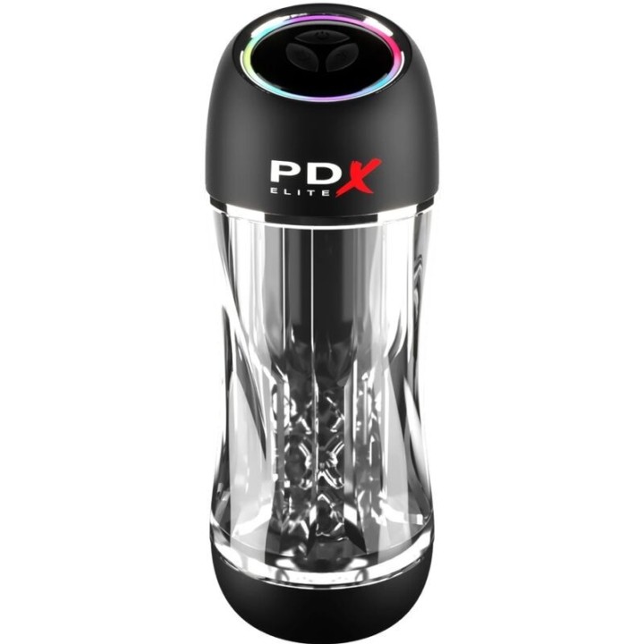 PDX ELITE - STROKER VIEWTUBE PRO VIBRATOR TRANSPARENT - D-236582