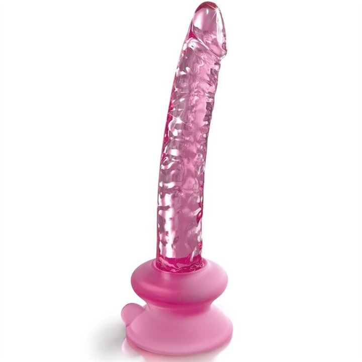 ICICLES - N. 86 GLASS DILDO WITH SUCTION CUP - D-230583 - Teknashop Ltd