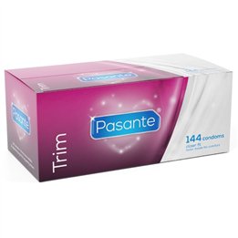 PASANTE - CONDOMS TRIM CLOSER FIT CAJA 144 UNITS - D-236447 - Teknashop Ltd