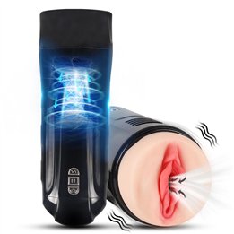 Truda Automatic Male Masturbator Vibration and Suction Vagina - SQ-MA70059