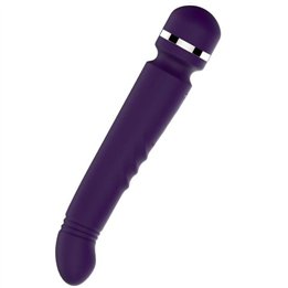 Doble-Head Massager Yoni Dark Lilac - CS-B031