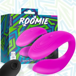 Roomie Couples Vibrator Liquid Silicone Unibody Remote Control USB - RO-073 - Teknashop Ltd