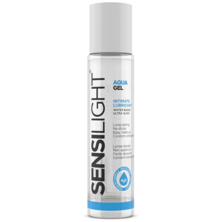 INTIMATELINE - SENSILIGHT WATER BASED LUBRICANT AQUAGEL 60 ML - D-230894 - Teknashop Ltd