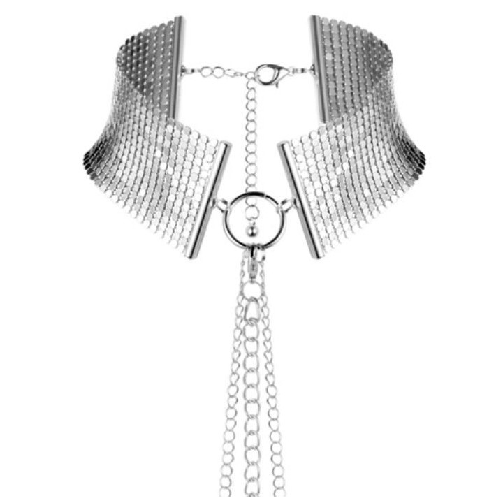 BIJOUX INDISCRETS - DÃSIR MÃTALLIQUE SILVER METALLIC NECKLACE - D-210776