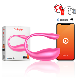 ONINDER - NAIROBI VIBRATING EGG PINK - FREE APP - D-232592