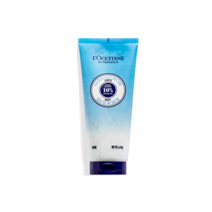 L'occitane Shea Butter Rich Body Scrub 200ml - unisex - Teknashop Ltd