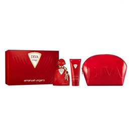 Emanuel Ungaro Ungaro Diva Rouge Epv 100ml Leche Corporal 100ml Neceser - unisex
