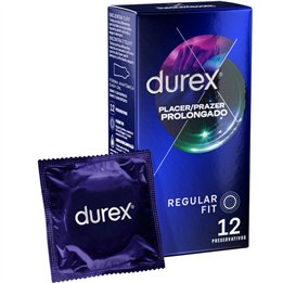 DUREX - PLEASURE PROLONGED DELAYED 12 UNITS - D-194985