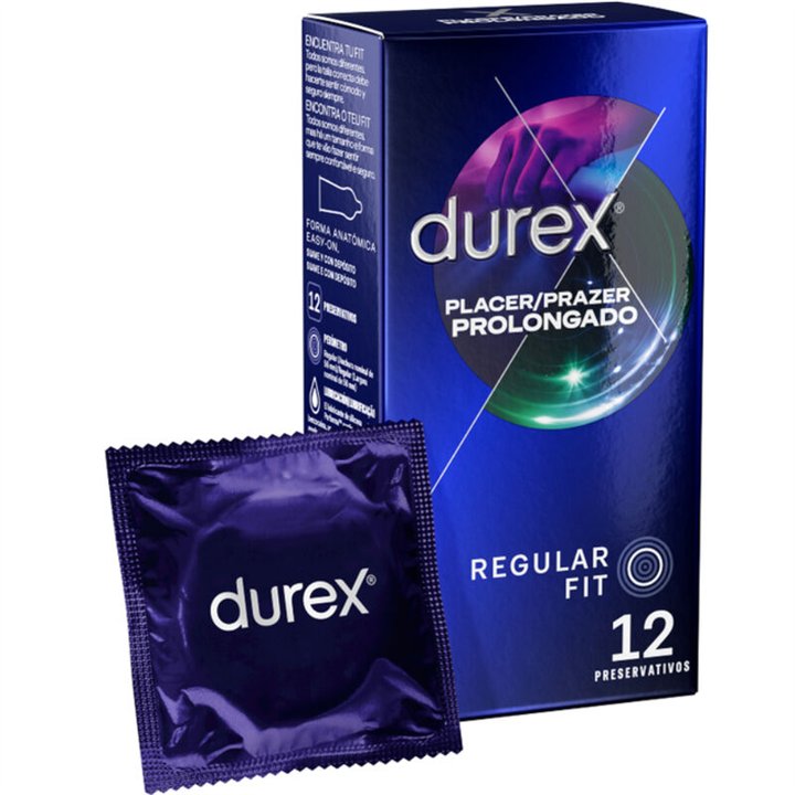 DUREX - PLEASURE PROLONGED DELAYED 12 UNITS - D-194985