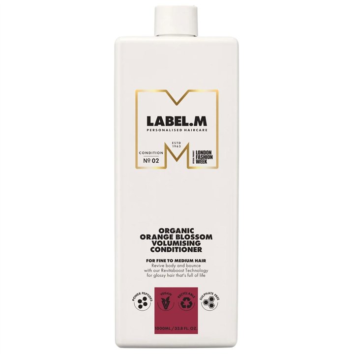 Label.M, Organic Orange Blossom, Hair Conditioner, Volume & Body, 1000 ml