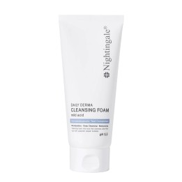 Nightingale, Daily Derma, Cleansing & Hydrating, Cleansing Foam, 140 ml