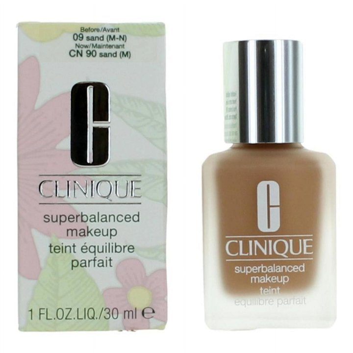 Clinique, Superbalanced Makeup, Natural Glow & Covering, Liquid Foundation, CN 90, Sand, 30 ml