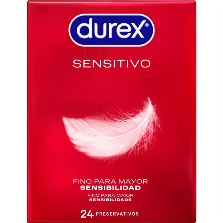 DUREX - SENSITIVE CONDOMS 24 UNITS - D-202793