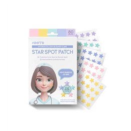 OOTD, Star, Anti-Blemish, Local Treatment Patch, For Face, 80 pcs - Teknashop Ltd