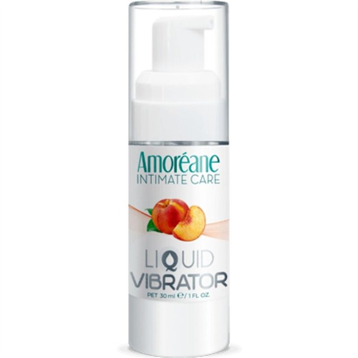 AMOREANE - VIBRATING LIQUID PEACH 30 ML - D-237302 - Teknashop Ltd