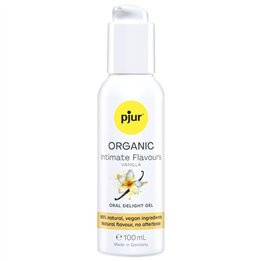 PJUR - ORGANIC INTIMATE FLAVOURS VANILLA ORAL DELIGHT GEL 100 ML - D-247099