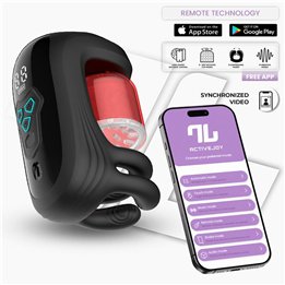 Torky Compressing Rotating Masturbator with App - IN-214