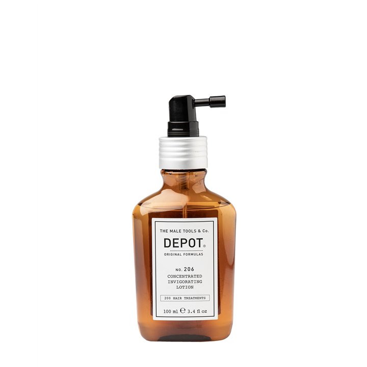 Depot, 200 Hair Treatments No. 206, Hair Lotion Treatment, Invigorating, 100 ml