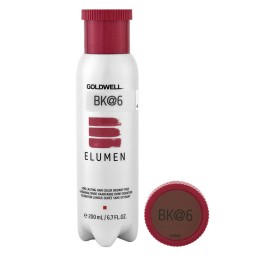 Goldwell, Elumen, Oxidant-Free, Semi-Permanent Hair Dye, BK@6 , 200 ml