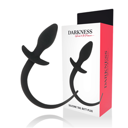 DARKNESS - ANAL PLUG 28 CM BLACK SILICONE - D-221135