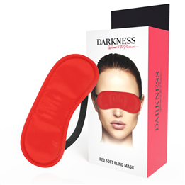 DARKNESS - STRAIGHT RED MASK - D-221140
