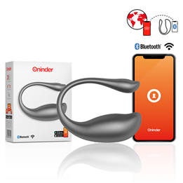 ONINDER - NAIROBI VIBRATING EGG BLACK - FREE APP - D-232591