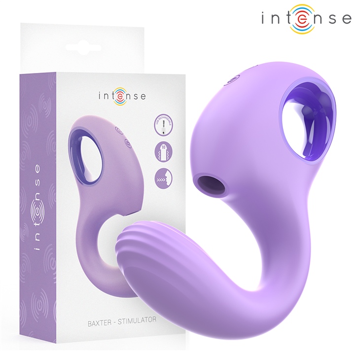INTENSE - BAXTER VIBRATOR & STIMULATOR VIOLET - D-244464