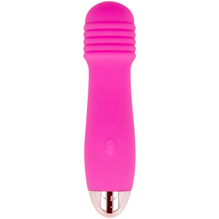 DOLCE VITA - RECHARGEABLE VIBRATOR THREE PINK 7 SPEEDS - D-228455