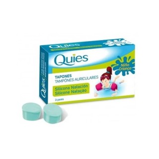 Quies Children's Silicone Swimming Plugs 6 Units - unisex - Teknashop Ltd
