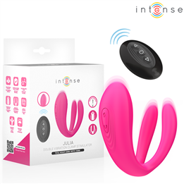 INTENSE - JULIA DOUBLE VIBRATOR CLAMP STIMULATOR REMOTE CONTROL - D-244818