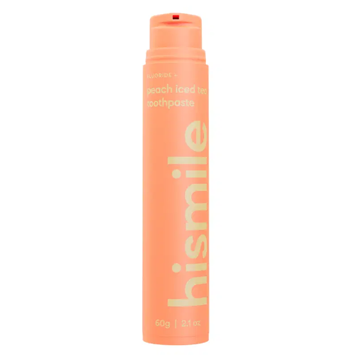 Hismile, Peach Iced Tea, Cleansing, Toothpaste, 60 g