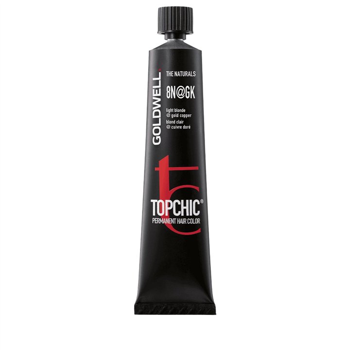 Goldwell, TopChic, Permanent Hair Dye, 8N@GK Copper Gold, 60 ml