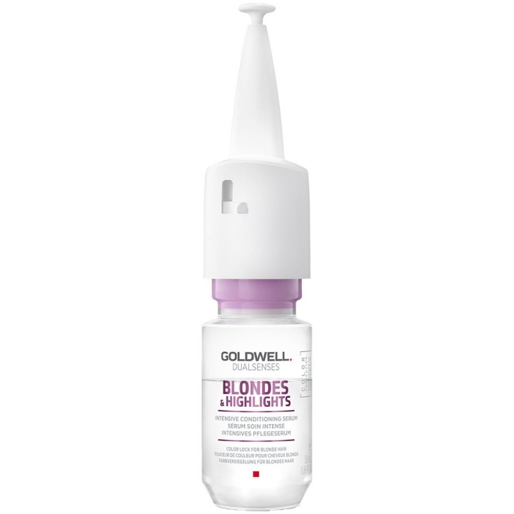 Set, Goldwell, Dualsenses Blondes & Highlights, Hair Serum, Intensive & Conditioning, 12 pcs, 18 ml