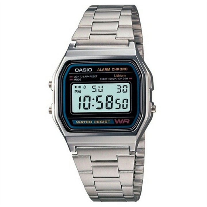 CASIO VINTAGE Mod. ICONIC - BLACK - WW.A158WA-1DF