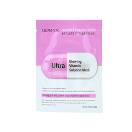 Glamfox, Ultra, Glowing, Sheet Mask, For Face, 25 g - Teknashop Ltd