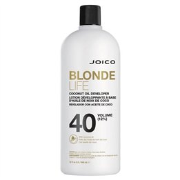Joico, Blonde Life, Color Development & Lightening, Hair Oxidant Lotion, 12%, 40 vol, 946 ml - Teknashop Ltd