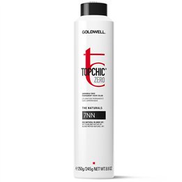 Goldwell, TopChic Zero, Permanent Hair Dye, 7NN Mid Natural Blonde Intense, 250 ml - Teknashop Ltd