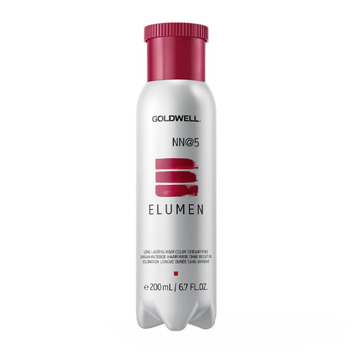 Goldwell, Elumen, Semi-Permanent Hair Dye, NN@5 Natural Light Brown, 200 ml - Teknashop Ltd