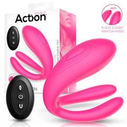 Karen Vibrating Couple Toy Adjustable - AC-434
