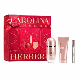 Carolina Herrera 212 Vip Rose Eau De Parfum Spray 100ml Set 3 Pieces - unisex