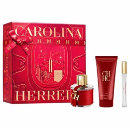 Carolina Herrera Ch Eau De Toilette Spray 100ml Set 3 Pieces - unisex