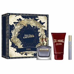 Jean Paul Gaultier Scandal Pour Homme Eau De Toilette Spray 100ml Set 3 Pieces - unisex