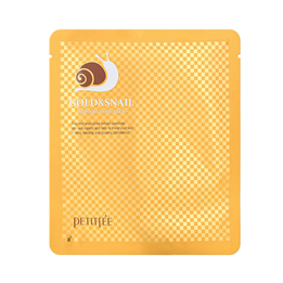 Petitfee, Gold & Snail, Glow Firming, Sheet Mask, For Face, 32 g