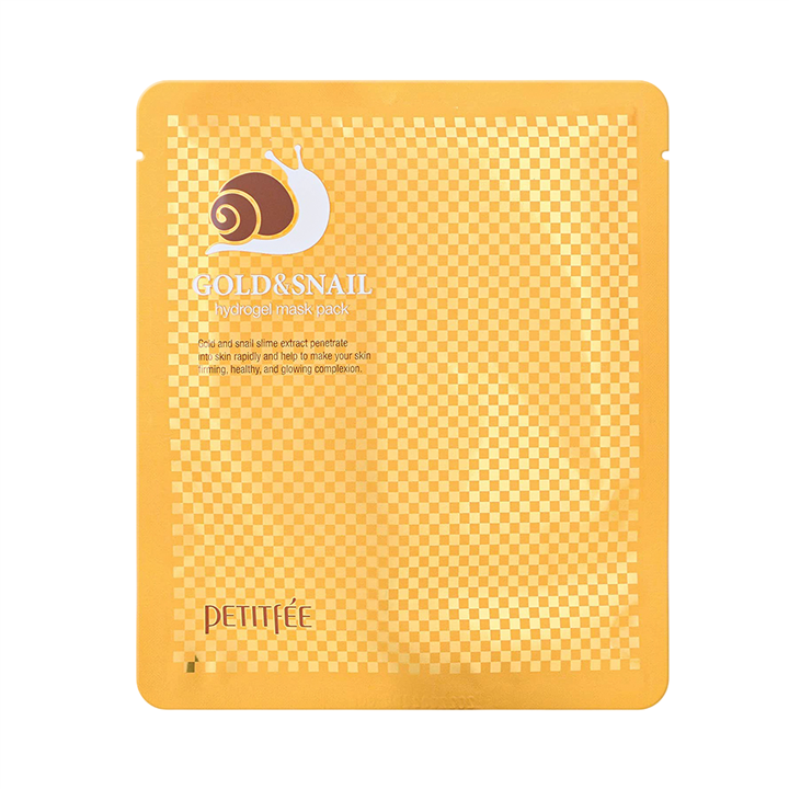 Petitfee, Gold & Snail, Glow Firming, Sheet Mask, For Face, 32 g