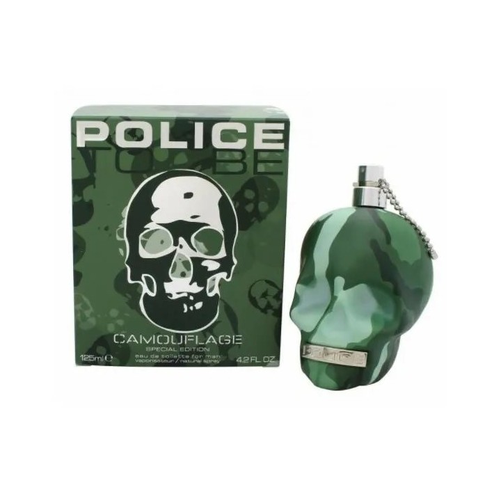 Police To Be Camouflage Special Edition Eau De Toilette Spray 125ml - unisex - Teknashop Ltd