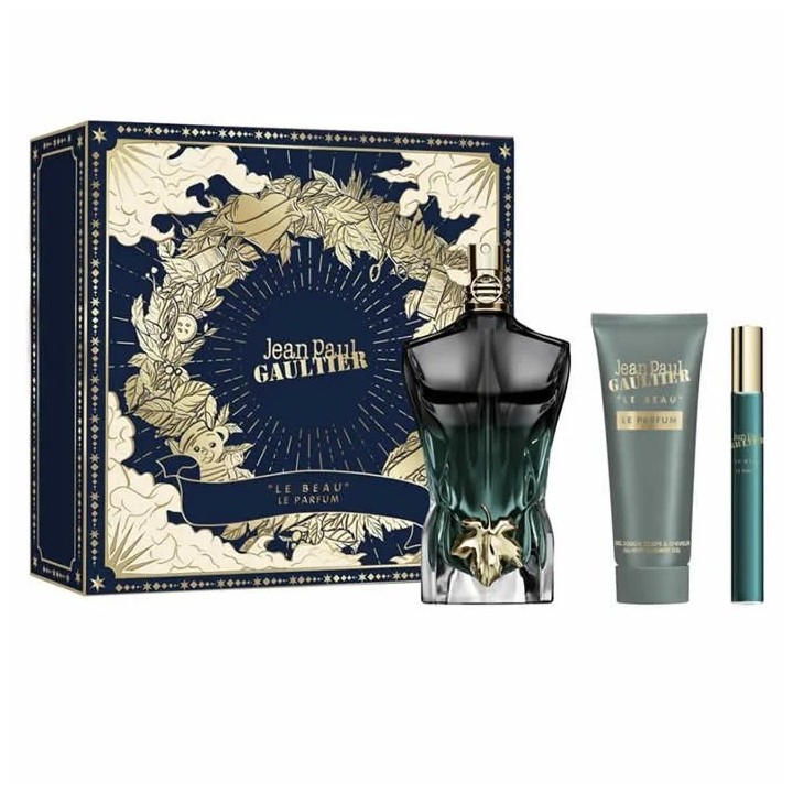 Jean Paul Gaultier Le Beau Le Parfum Eau de Perfume Spray 125ml Set 3 Pieces - unisex